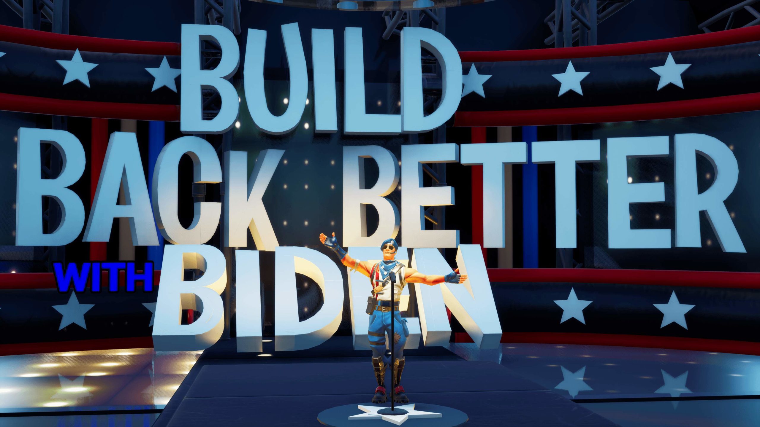 Joe Biden en campagne même sur Fortnite et Animal Crossing