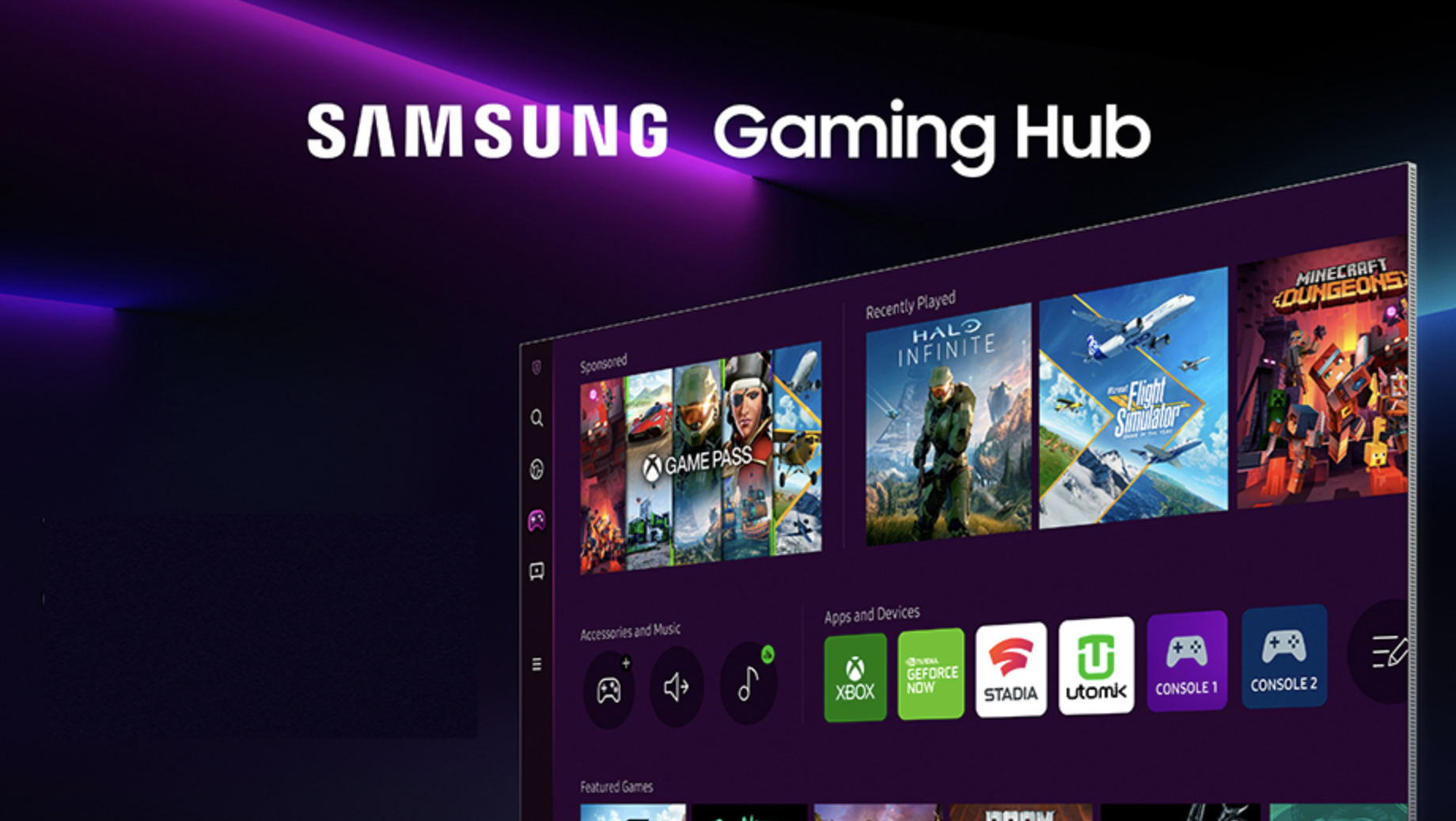 Samsung déploie le Gaming Hub sur certaines Smart TV