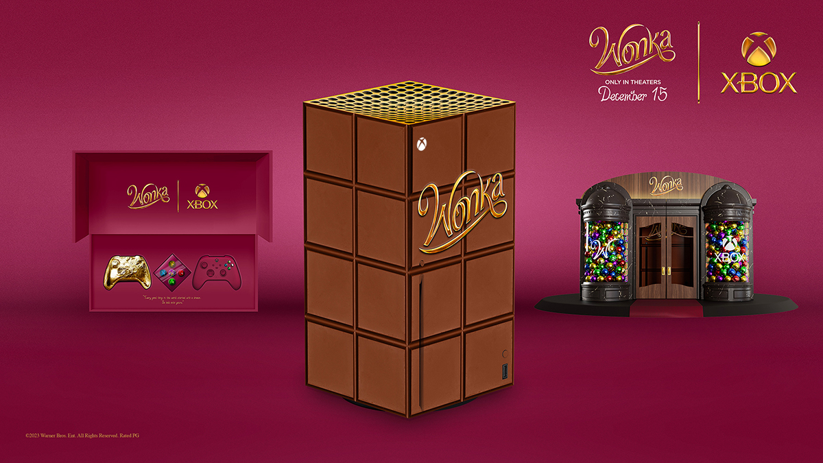 Xbox livre sa Series X « Wonka » avec une manette comestible