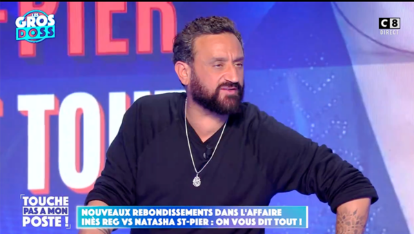 Cyril Hanouna pourrait diffuser la fameuse vidéo entre Inès Reg et Natasha St-Pier...