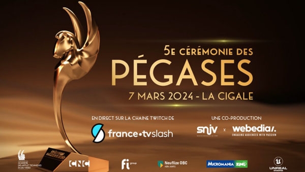 France Télévision : la chaîne Twitch du groupe public passe sous la marque "Slash" à l'occasion de la cérémonie des Pégases 2024