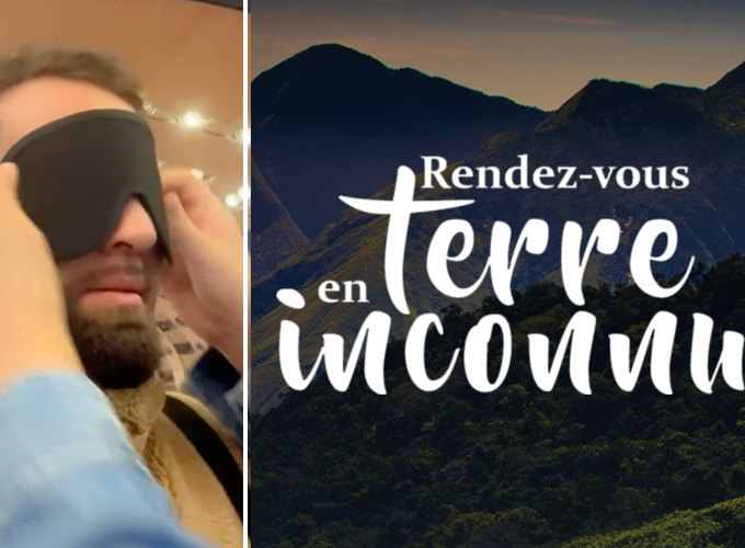 Kendji Girac part en tournage pour "Rendez-vous en terre inconnue" pour France 2.