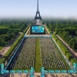 "La Grande Dictée des Jeux" au Champ-de-Mars sur France 5 le 17 avril 2024