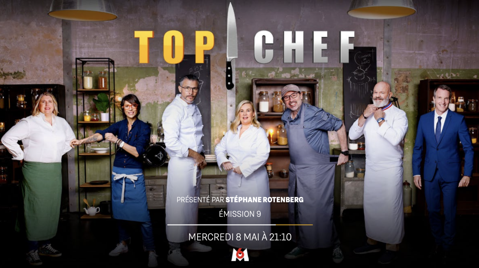 Coup de théâtre dans l'épisode 9 de "Top chef" le 8 mai sur M6