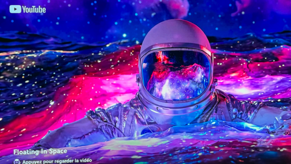 YouTube peut afficher un économiseur d'écran sur l'Apple TV