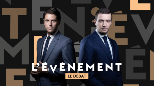 "L'événement" débat entre Jordan Bardella et Gabriel Attal le 23 mai sur France 2