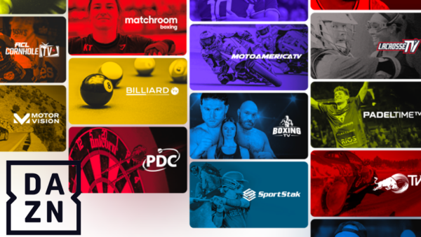 DAZN lance 10 nouvelles chaînes sport gratuites