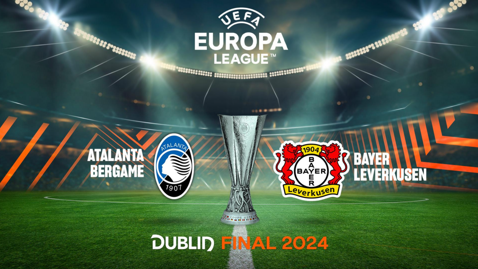 Finale Europa League Atalanta Bergame / Bayer Leverkusen le 22 mai sur W9