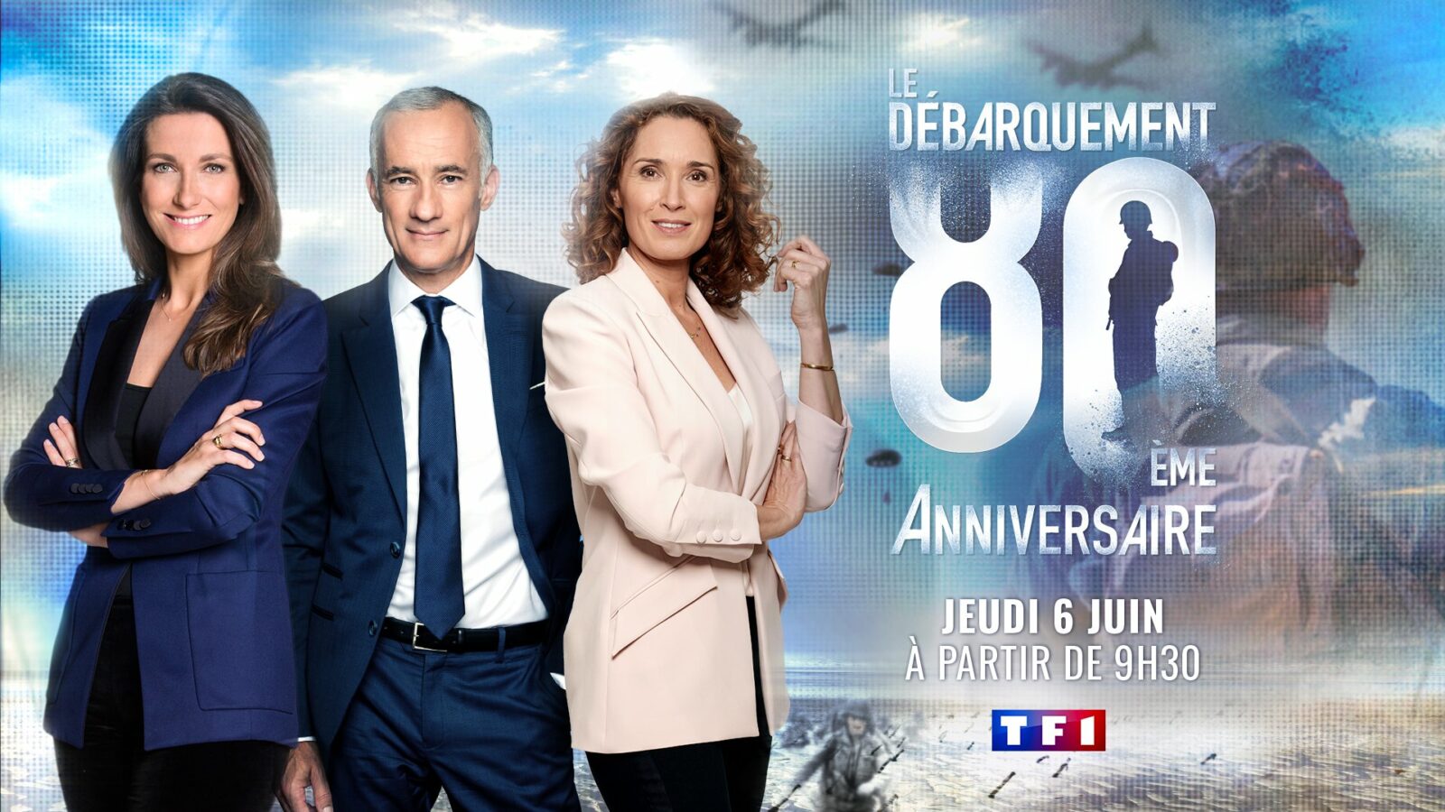 Journée spéciale 80 ans du Débarquement le 6 juin 2024 sur TF1 et LCI
