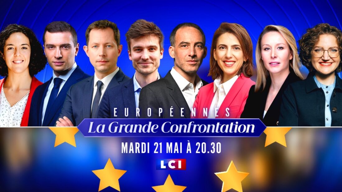 La Grande Confrontation des Européennes le 21 mai 2024 sur LCI