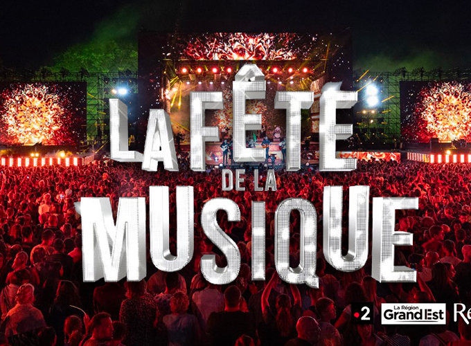 La fête de la musique 2024 à Reims captée par France 2 et diffusée le 22 juin