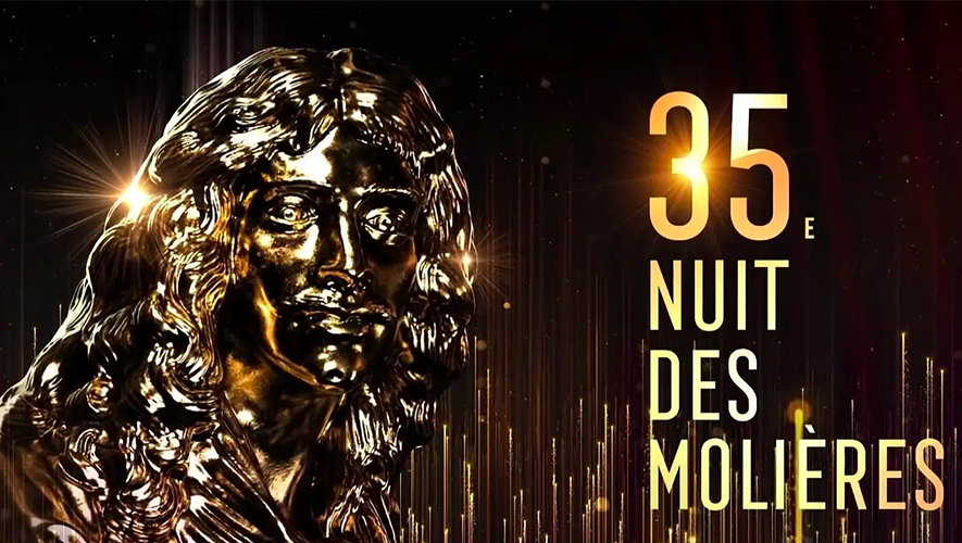 Le palmarès de la 35ème nuit des Molières, en hommage à Bernard Pivot