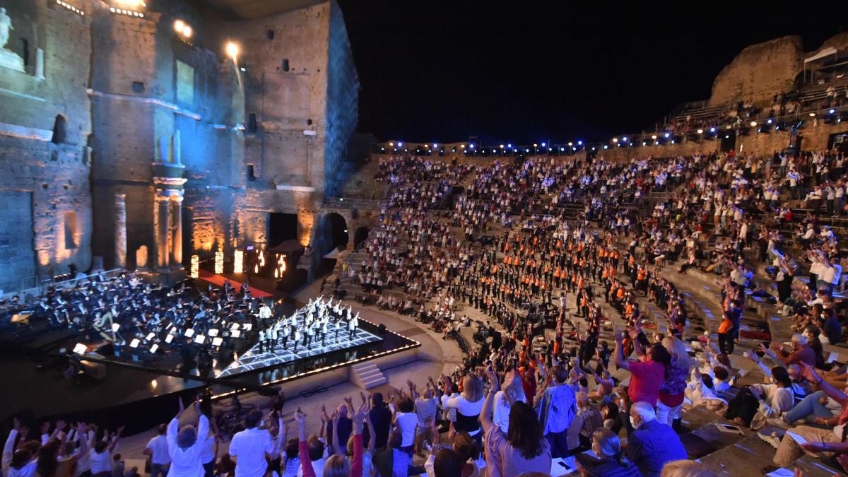 Musiques en fête en direct des Chorégies d’Orange sur France 3 le 19 juin 2024