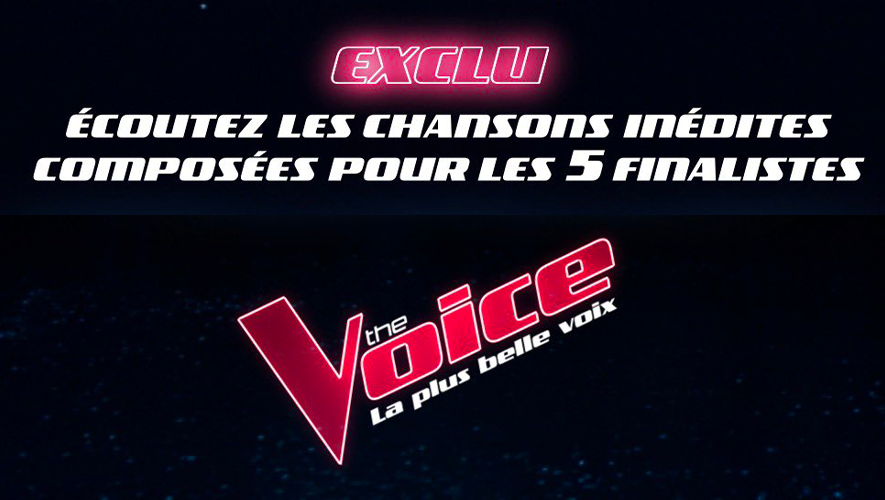 The Voice : découvrez des extraits des 5 chansons inédites composées spécialement pour les 5 finalistes