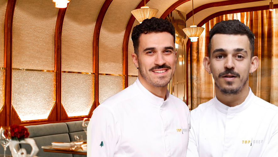 "Top Chef" : Jorick Dorignac et Valentin Raffali en cuisine chez Stéphanie Le Quellec