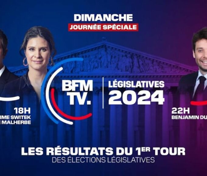 BFMTV présente son dispositif spécial pour le premier tour des Législatives du 30 juin 2024