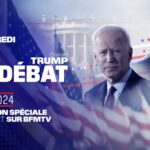 BFMTV, seule chaîne info à retransmette en direct le premier débat présidentiel américain entre Joe Biden et Donald Trump