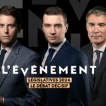 Débat spécial législatives dans l'Evénement sur France 2 le jeudi 27 juin