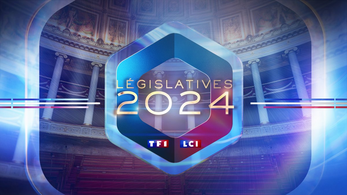 Le dispositif de TF1 et LCI pour le premier tour des élections législatives du 30 juin 2024