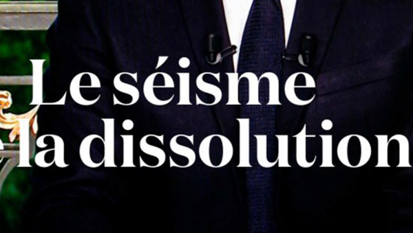Les Unes de la presse du lundi 10 juin 2024 au lendemain de la dissolution de l'Assemblée Nationale par Emmanuel Macron (vidéos des moments tendus de la soirée)