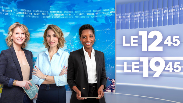 Qui sont les trois nouveaux visages de l'info cet été sur M6 dans le 12:45 et le 19:45 ?