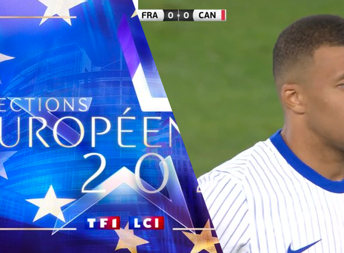 Une soirée télé chamboulée par les soirées électorales TF1 en retard de 15 minutes pour France/Canada. Les internautes fous de rage