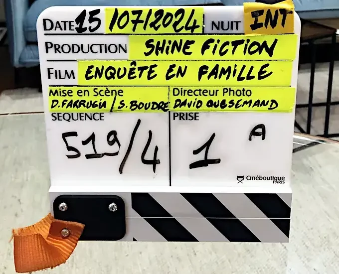 Banijay a commencé le tournage de la série "Enquête en famille" pour TF1, réalisé par Dominique Farrugia et Sophie Boudre