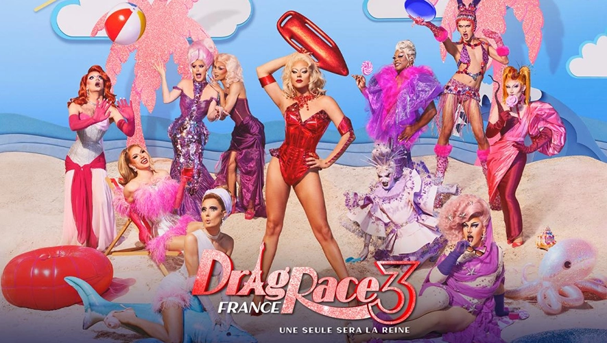 La finale de la saison 3 de "Drag Race France" le 19 juillet sur France 2