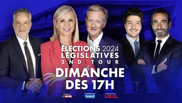 Le dispositif de CNews pour la soirée spéciale du second tour des élections législatives du 7 juillet 2024