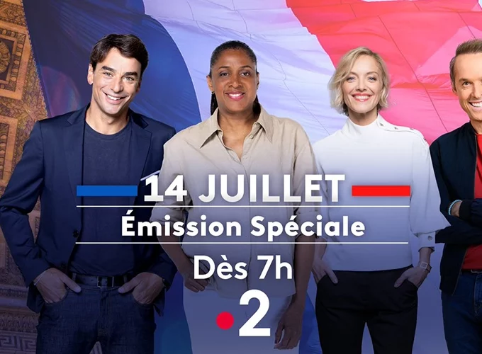 Le dispositif historique de France 2 pour le 14 juillet 2024