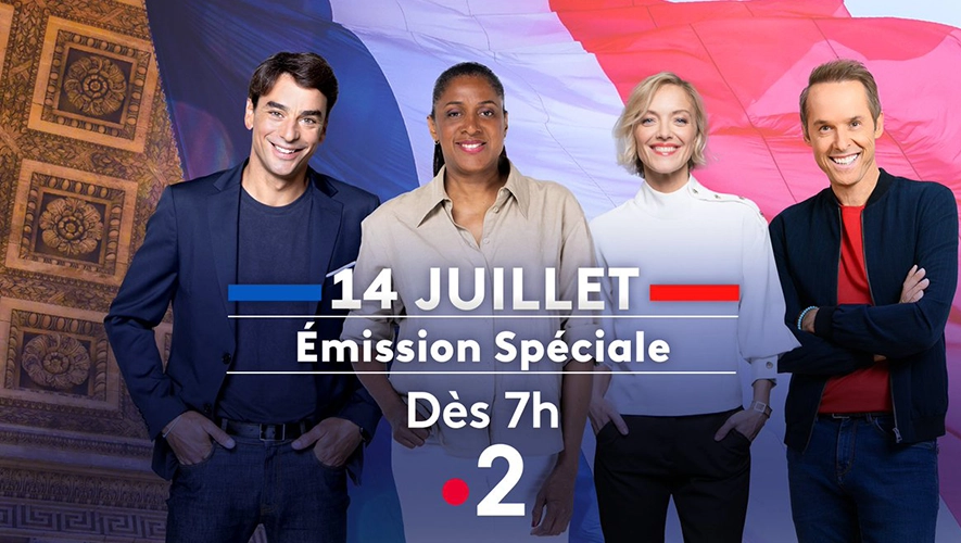 Le dispositif historique de France 2 pour le 14 juillet 2024