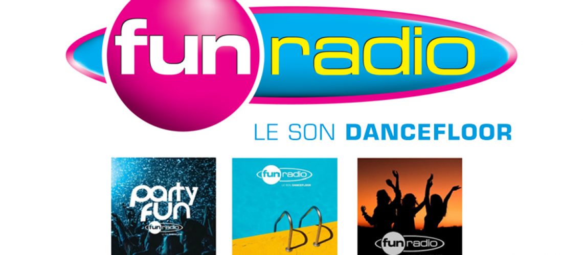 Fun Radio diffuse 3 playlists sur 4 sites de streaming